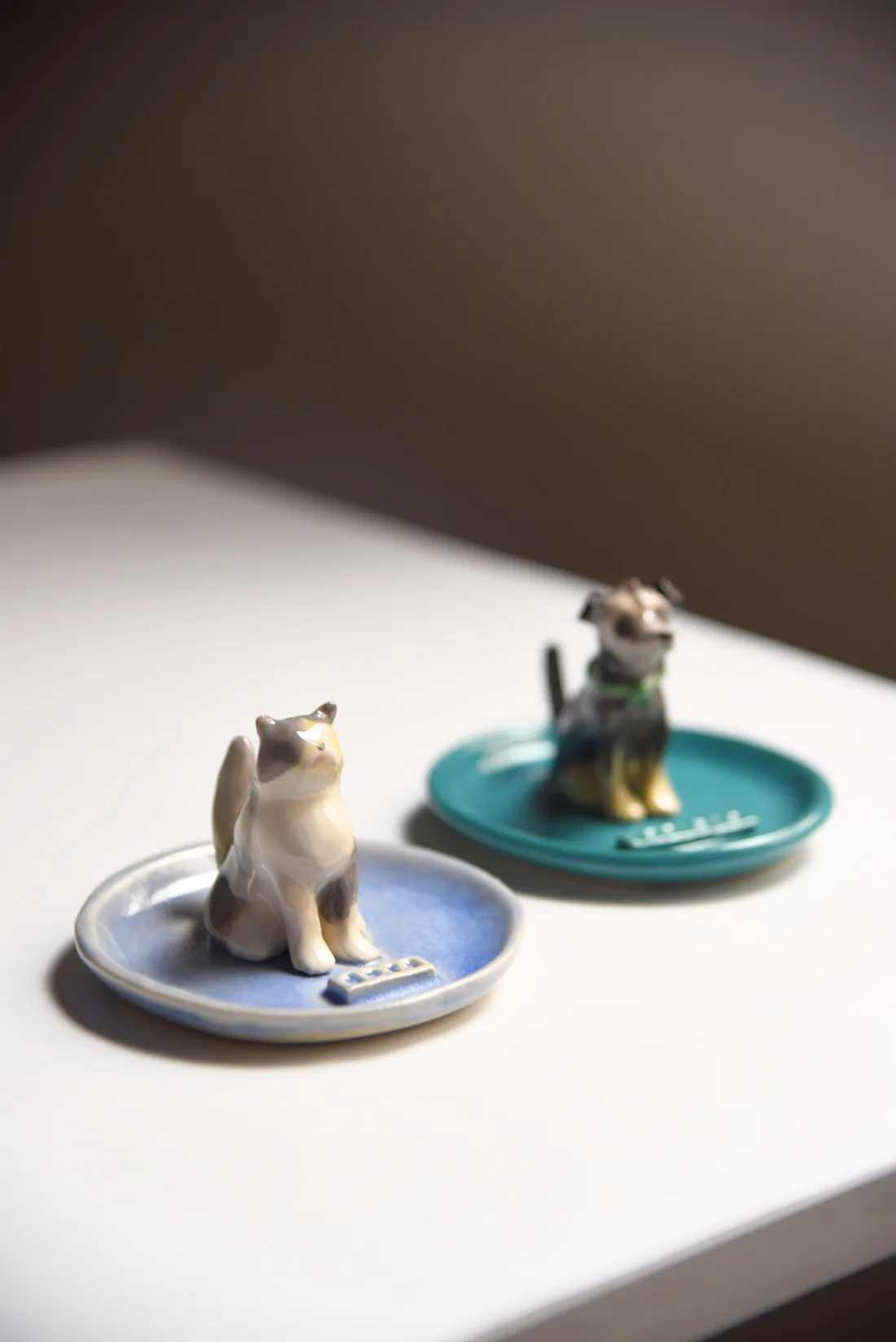 Plato joyero · 1 mascota